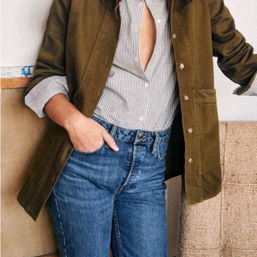Sezane Corduroy Will Jacket